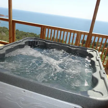 Luxueux Bungalow Avec Vue Panoramique Sur La *