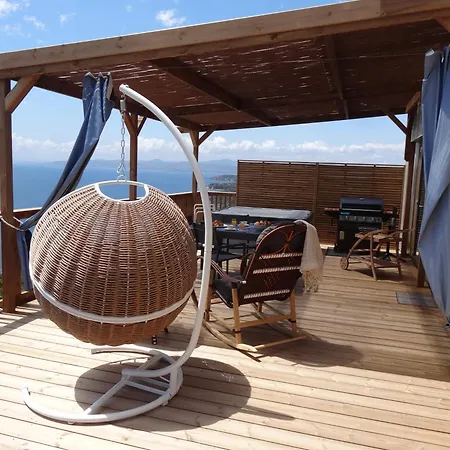 Luxueux Bungalow Avec Vue Panoramique Sur La Campsite *